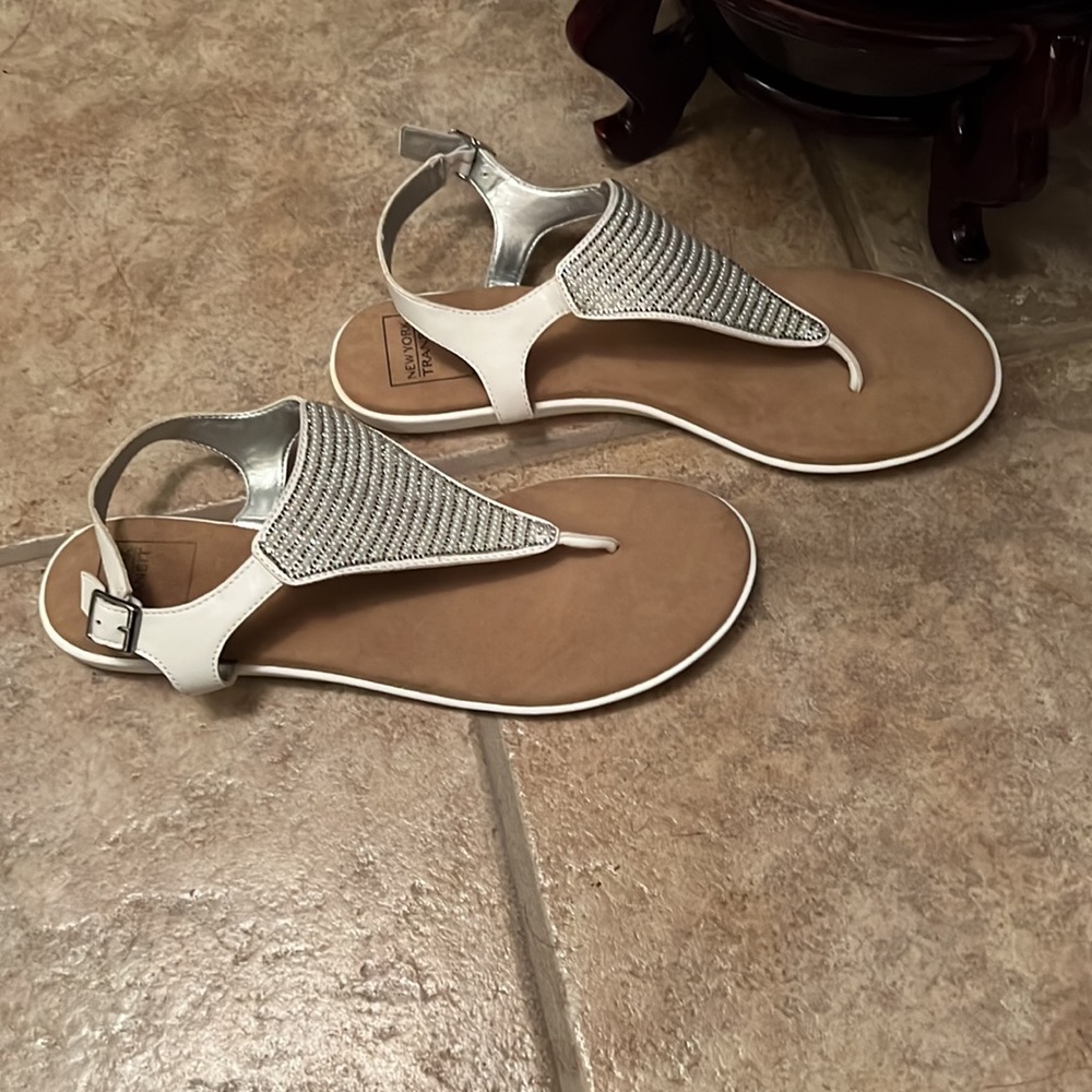 New York transit sandals